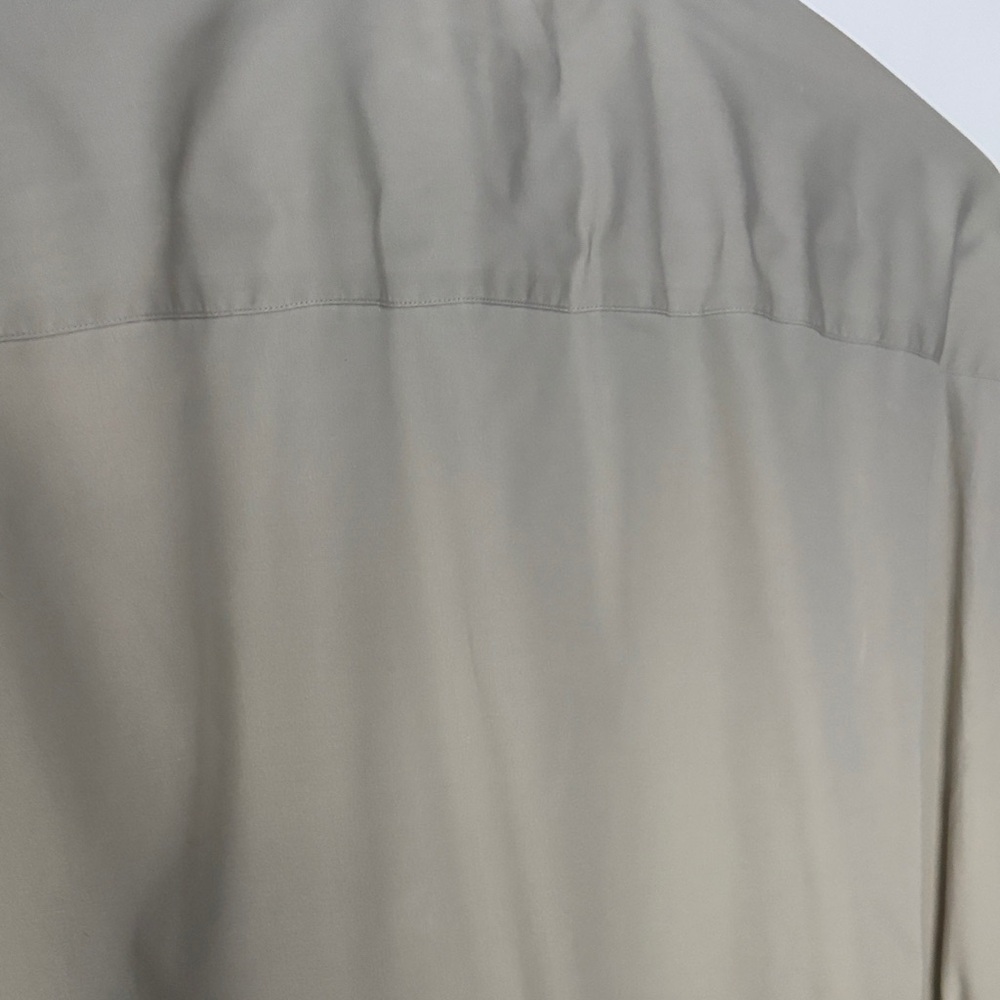 Giorgio Armani Men's Light Tan Button Down Shirt - Picture 7 of 9